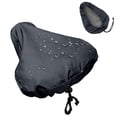 thumbnail image 1 of Toystoory Cubiertas de lluvia para asiento de bicicleta de carretera, impermeables, portátiles, de tela Oxford, Protector de cojín, accesorio Ciclismo Negro, 1 of 6