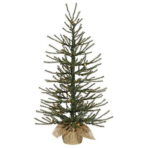 Vickerman 36" Angel Pine Artificial Christmas Tree with 50 Warm White LED Lights