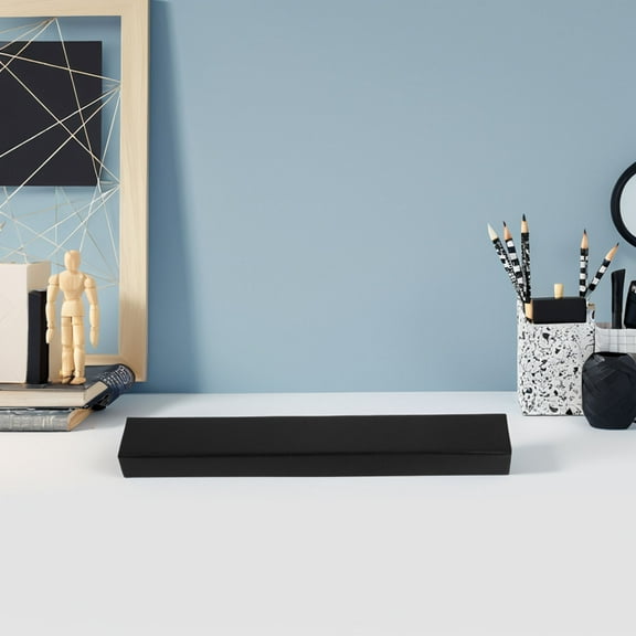 TAILTOSS 10Pcs Black Paper Cardboard Coin Storage Box for Collectors Folding Fan Box Protection