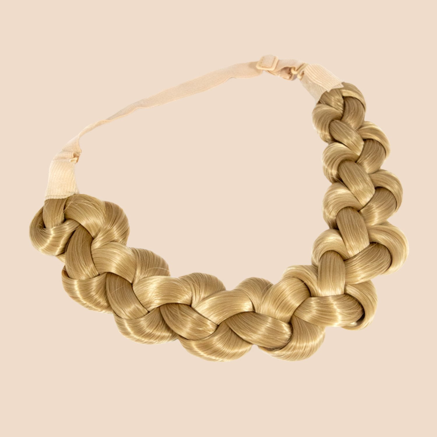 Madison Braids Women's Addie Knots Braided Headband Hair Braid Natural