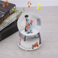 thumbnail image 3 of Snow Globe Musical Novelty Night Light Musical Snow Globe Music Box Desktop Ornament, 3 of 7