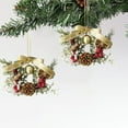 thumbnail image 4 of Dongrere Christmas Bells Ornament for Tree Decor Mini Christmas Wreath for Door, Tree, Wreath and Gift Decor, 4 of 6