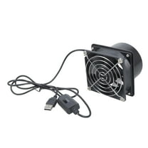 Plastic Exhaust Fan 50CFM Airflow USB Extractor Ventilation Fan for Bathroom Use