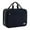 Black, variant on Portable Travel Makeup Bag With Compartments - Large Capacity Hanging Toiletry Organizer For Women, Teens - Purple