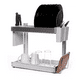 thumbnail image 3 of Escurridor de Trastes EKE Life Home de Lujo Aluminio 2 Niveles, 3 of 7