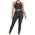 thumbnail image 4 of HAPIMO Savings Women's Yoga Pants High Waist Camouflage Print Pocket Workout Pants Hip Lift Tights Stretch Athletic Slimming Running Yoga Leggings for Women Dark Gray L, 4 of 9