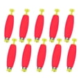 thumbnail image 2 of Fishing Bobbers Floats Foam Snap On Float Weighted Bobbers Fishing Push Button Snap-on Bobbers Spring Oval Fishing Floats 2 of 13