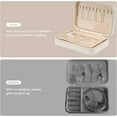 ANHXN Travel Jewelry Case for Women Girls, Travel Jewelry Organizer Box ...