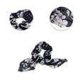 thumbnail image 3 of Unique Bargains 1 Pc Stylish Rabbit Ears Flower Hair Ties Hair Bands Navy Blue, 3 of 5