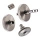 thumbnail image 2 of TRX4M Steel Overdrive Underdrive Stock mission Gear Pinion Set for 1/18 RC Crawler TRX4M Bronco, 2 of 5