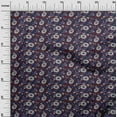 thumbnail image 2 of oneOone Cotton Poplin Fabric Leaves & Floral Block Decor Fabric Printed BTY 42 Inch Wide, 2 of 5