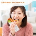 thumbnail image 3 of COMPUKAS 100Pcs White Food Packing Pouch Greaseproof Paper Bag for Hot Dog French Fries and Snacks, 3 of 7