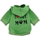 thumbnail image 4 of Ropa para perros/gatos Abrigo cálido con capucha de invierno - Ropa elegante para perros de peluche pequeños (verde) brillar Electrónica, 4 of 5