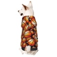 thumbnail image 1 of Fotbe Vintage Basketball Sudadera con Estampado para Perros Pequeños – Suéter con Capucha para Mascotas, Tela Suave de Forro Polar con Bolsillo-Small, 1 of 7