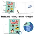 thumbnail image 3 of 1 Jumbo Funny Happy Graduation Greeting Card (8.5 x 11 Inch) - No More School Graduation J3132GDG-US, 3 of 6