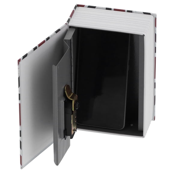 YLSHRF Book  Box, Combination Lock Box Password Disguised for Save Money for Documents
