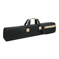 thumbnail image 3 of Flute Instrument Travel Carrying Bag, 1200D Oxford Cloth, Wear-Resistant, Flute Protection, Can Hold 7 Flutes, Adjustable Shoulder Strap, Black 75cm, 3 of 8