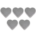 thumbnail image 1 of HUGFEGWE 5Pcs Handcrafted Faux Leather Corner Bookmark Waterproof Soft Mini Vintage Heart-Shaped Page Notebook Accessory CJB91-52800, 1 of 7