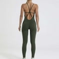 thumbnail image 6 of Wdfiry Women Workout Jumpsuits Sexy Backless Butt Lift Gym Yoga Jumpsuits Casual Fitness Jumpsuit, 6 of 8