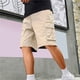 thumbnail image 1 of Pantalones cortos Cargo con múltiples bolsillos para hombre, Shorts rectos informales de Color sólido, de secado rápido, para Fitness, correr, tendencia, 1 of 4