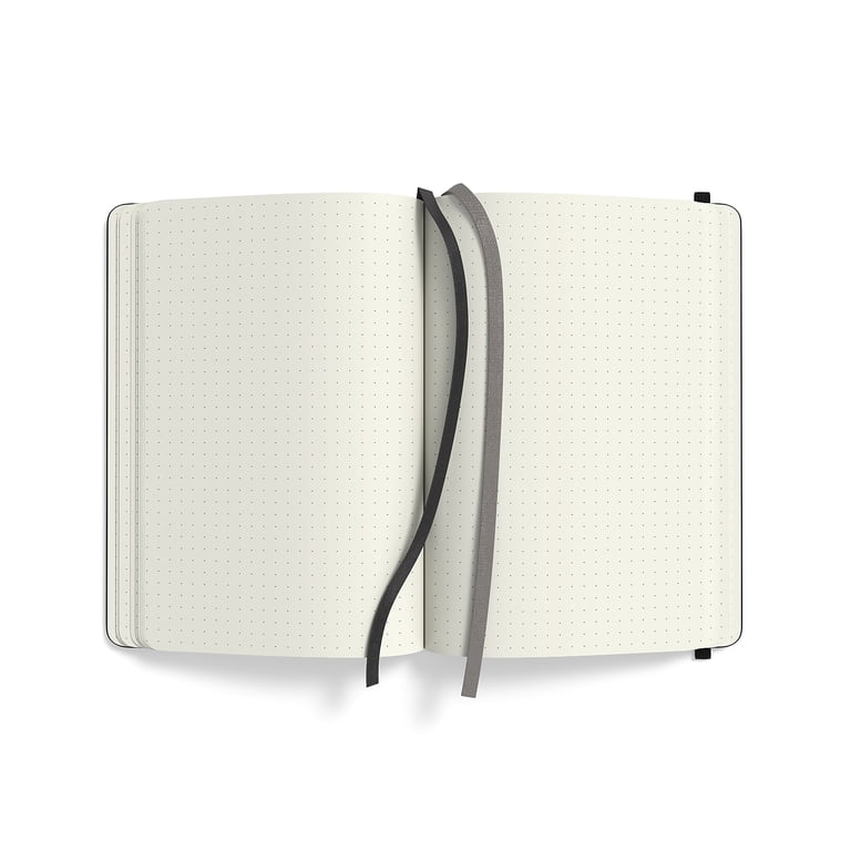 TRU RED Medium Dotted Journal, 256 Pages, Black photo 5
