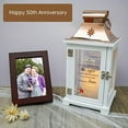thumbnail image 6 of Best 50th Anniversary Wedding Gifts for Couple, Wife, Parents, Husband - 50th Wedding Anniversary Lantern, Golden 50 Years of Marriage Gifts for Couple, Wife, Her, Women, 6 of 7