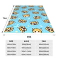 thumbnail image 2 of Aggretsuko Fleece Blanket Super Soft Cozy Throw Blanket 80"X60", Lightweight Fuzzy Comfy Flannel Blanket Warm Plush Throw Blankets For Couch, Sofa, Bed, 2 of 8