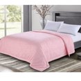 thumbnail image 2 of Hi,Fancy Summer Quilt Portable Solid Color Reusable Air-conditioning Printed Breathable Warm Keeping Brushed Bedding Accessories Pink, 2 of 9