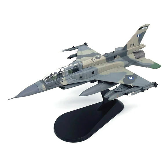 TAPDRA 1/72 Scale Hellenic Air Force F 16D Mira Fighter Plane Model Detailed Replica Alloy PC for Collectors Aviation Model Gift Display