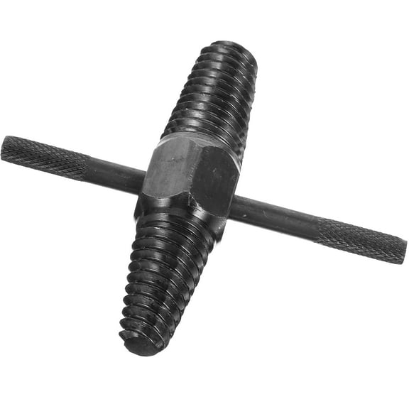 Screw Extractor for Broken Screws and Bolts Versatile Metal Tool with Precise Thread Black 1 Set