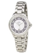 96M113 Women's Adventurer Black and MOP Dial Stainless Steel Bracelet Watch