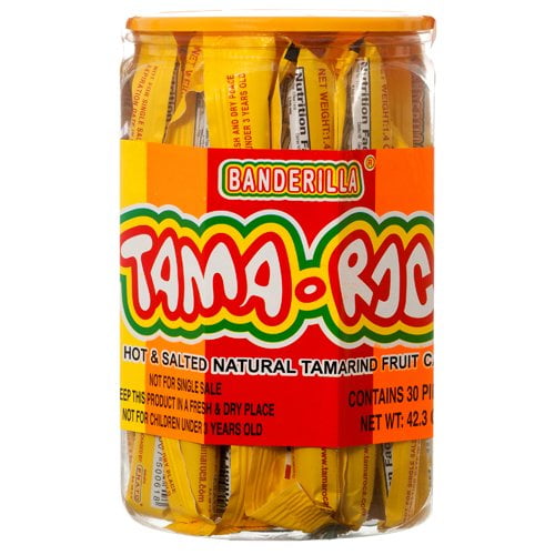 Mexican Candy 30 Pieces Of Spicy Tamarindo Banderilla Tama Roca Sticks Candy For Fruit Cocktails Parties And Candy Buffet 2 Walmart Com Walmart Com