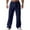 C109/Navy, variant on XIYON Pants For Men Casual Comfortable Loose Fit Knit Joggers Breathable Athletic Pants For Daily Wear And Relaxation Loose Fit