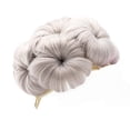 thumbnail image 2 of Onedor Synthetic Hair Bun Extension Chignon Ballerina Comb Updo Hair Pieces for Women (906# - Gray) …, 2 of 6
