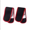 thumbnail image 2 of 1 Pair Women Arm Compression Sleeve Portable Rubber Rubber Lining Fast Sweating Lining Fast Sweating Reusable Washable Basketball Yoga Protector Wraps Red, 2 of 9