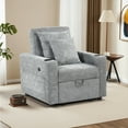 thumbnail image 3 of MCombo 3-in-1 Convertible Chair Bed, Sleeper Chair Lounge Chair Indoor, Modern Single Pull Out Couch for Living Room, Office, 3 of 11