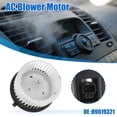 thumbnail image 2 of Unique Bargains 1Pcs AC Heater Blower Motor HVAC No.89019321 for Chevrolet Silverado 2500 HD Classic 2007, 2 of 7
