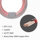 thumbnail image 2 of LST 6FT 12V Terminal de anillo SAE a O Ring Conectores Cable de extensión Conector de cable para cargador/mantenedor de batería, 2 of 5