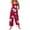 Light pink, variant on Fgvctg Valentine's Day Women's Jumpsuit Wide Leg Pant Cute Love Heart Print Overall Sleeveless Rompers Spaghetti Straps Jumpsuits Oversized Bib Overalls Sprimg Clothing With Pockets Vermilion L