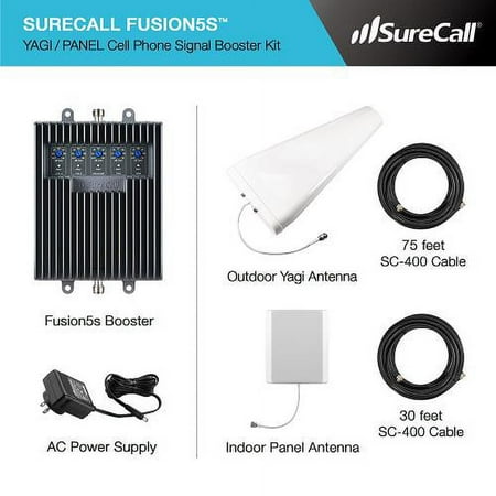 SureCall - Fusion5s 4G LTE Cell Phone Signal Booster Kit