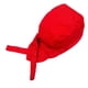 thumbnail image 2 of Gorro de Restaurante de Cocina Unisex, para La Cabeza, Gorro para La Cabeza, Gorros Atados , rojo shamjiam Chef casquillo, 2 of 5