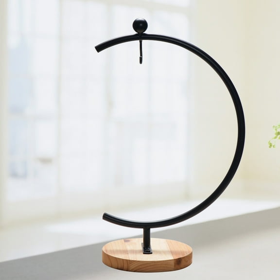 Worgeous  Container Hanging Plant Stand Flower Pot Pots for Plants Black