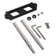 thumbnail image 3 of Kit de soporte de sujeción de batería de coche, soporte de sujeción de Metal negro para Civic CRX S2000, 3 of 5