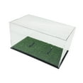 thumbnail image 3 of AMLESO Acrylic Football Display Case Memorabilia Ball Holder for Collectibles Dolls with grass, 3 of 8