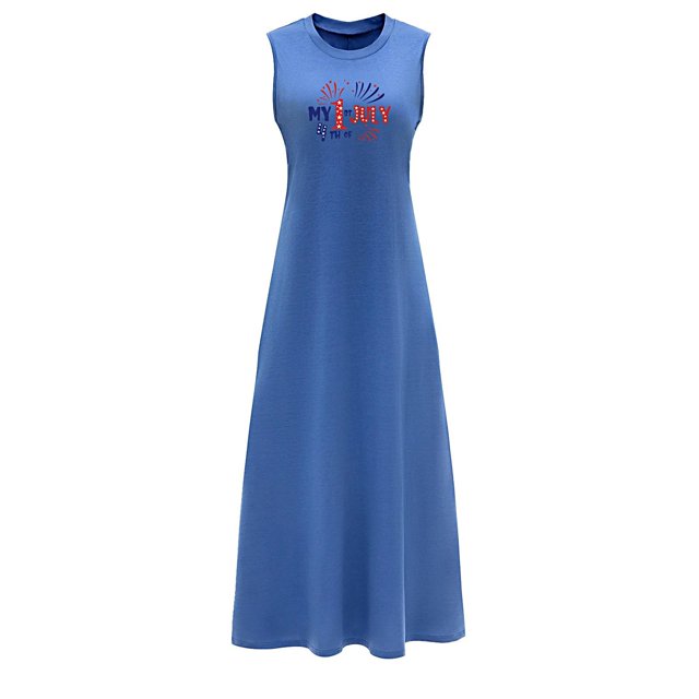 Vestido largo de verano para mujer, disfraz de verano, vestido informal para ir de compras, regalo de cumpleaños S