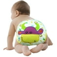 thumbnail image 7 of TELOLY 2026 New 4-Pack Washable Diaper Pants,Pure Cotton,Lion + Duck + Frog + Cow,90 Yards for Baby Care,Diapering,Home Use,Eco-Friendly Parenting,Daycare,Travel., 7 of 7