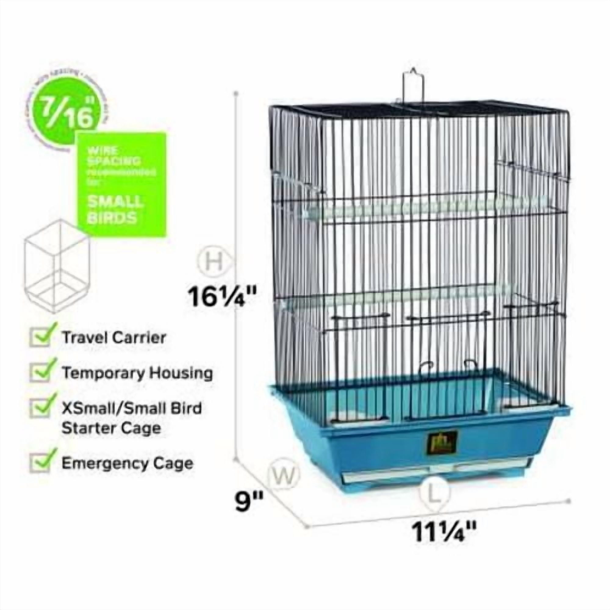 Prevue Pet Small Blue Bird Cage
