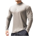 thumbnail image 1 of RXIRUCGD Pull Décontracté Mode pour Hommes Couleur Unie Manches Longues Col Rond, Vert, Taille : m, 1 of 4
