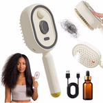 Beige, variant on Electric Spray Air Cushion Massage Comb, 2026 Electric Spray Massage Comb, Rechargeable & Detangling, Essential Oil Mist Anti-Static Aromatherapy HairCare Comb for Girls Women (Pink)