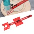 thumbnail image 1 of Woodworking Router Jig, Versatile Usages Accurate Locating Circle Cutter Bracket Wide Compatibility Detachable Design with Slider for Plate Carving Trimming, 1 of 7